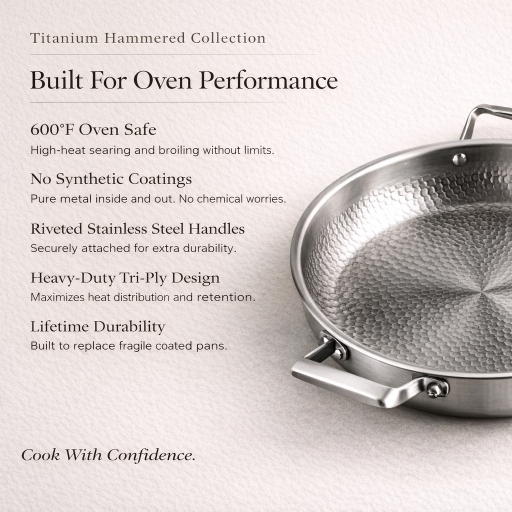 Pure Titanium Signature Set with Complimentary Lids