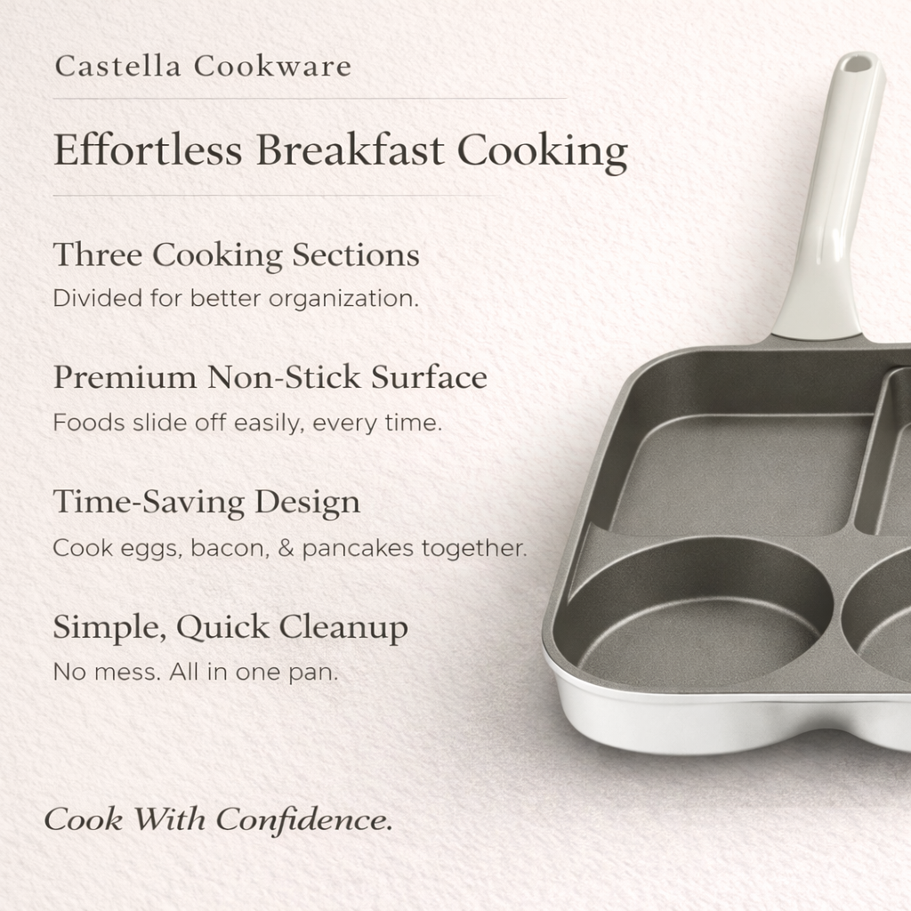 Titanium Breakfast Pan: Cook with Precision and Durability