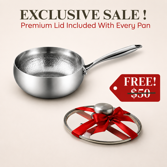 Titanium Pot Pan Pro with Complimentary Lid