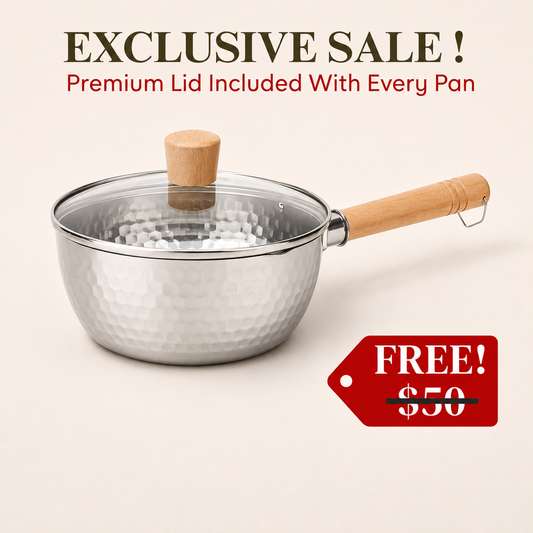 Titanium Pot Pan with Complimentary Lid