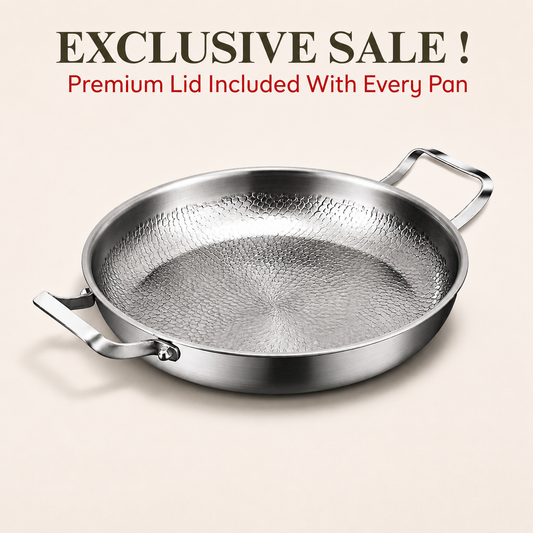 Versatile Titanium Two-Handled Sauté Pan for Effortless Cooking